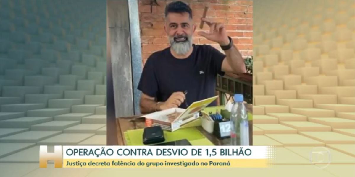 Claudio José de Oliveira, detto il Re dei Bitcoin (Foto: Riproduzione / Jornal Hoje da Globo)