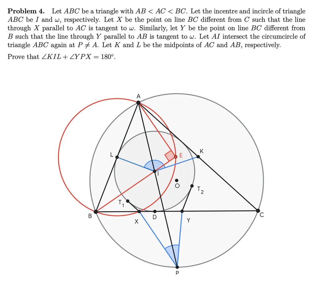 Enunciazione di un'equazione matematica